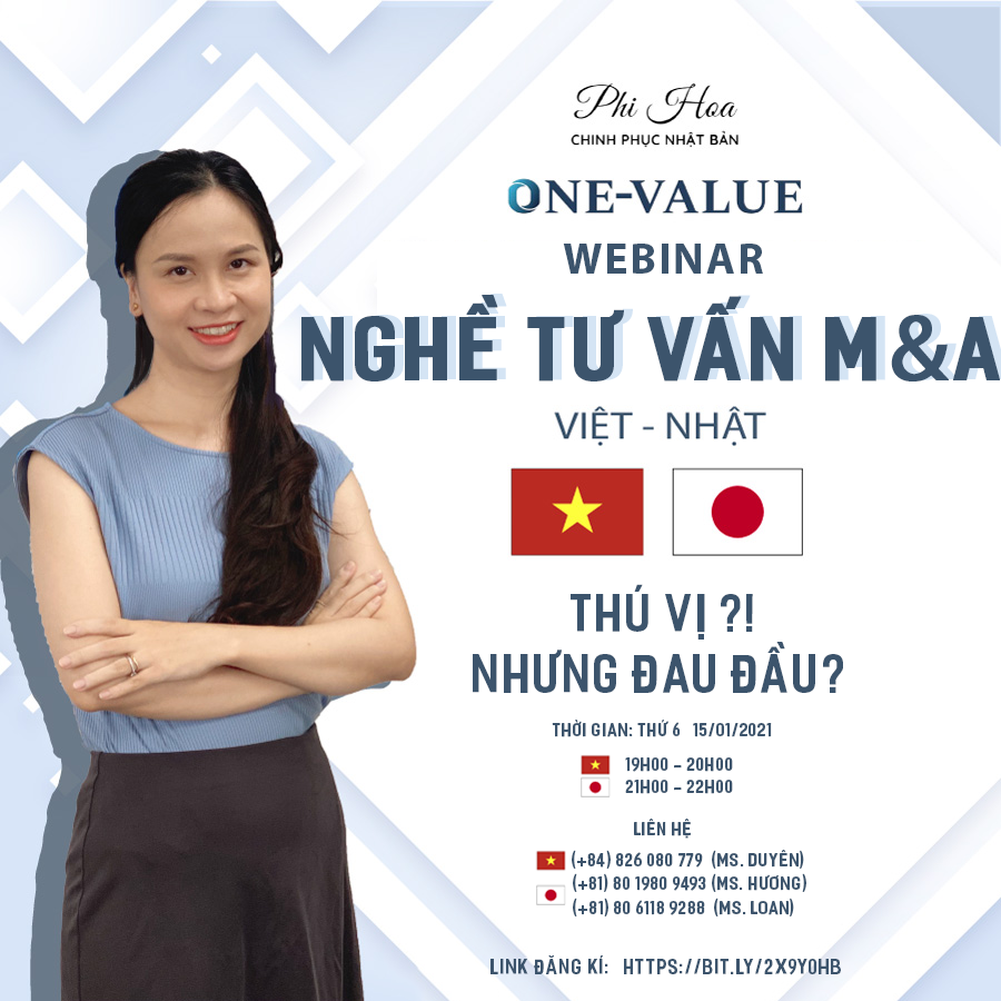 webinar Phi Hoa: Nghề tư vấn M&A Việt - Nhật