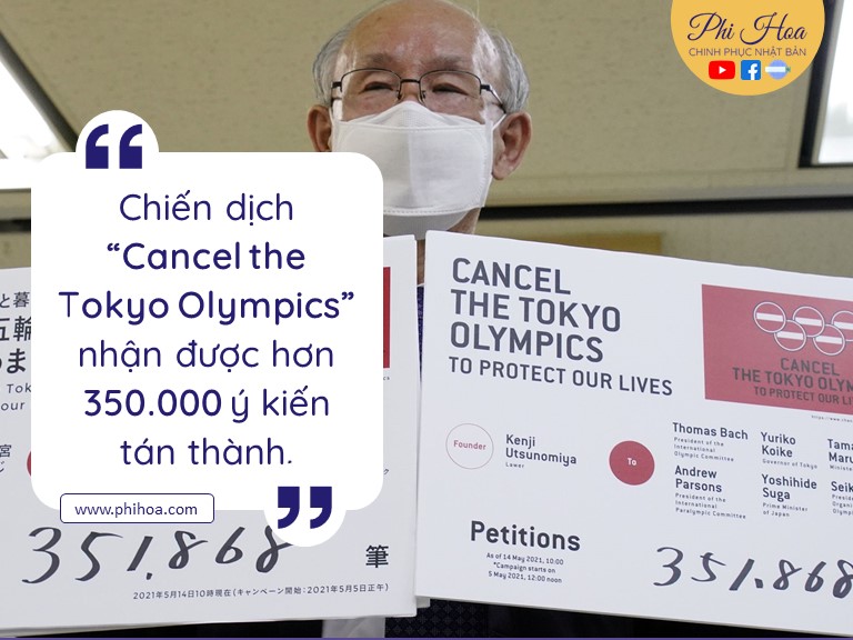 Chiến dịch “Cancel the Tokyo Olympics”