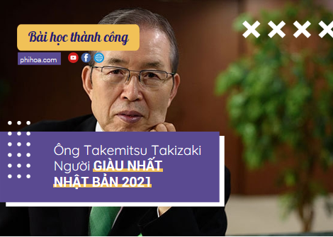 Ông Takemitsu Takizaki - người giàu nhất Nhật Bản 2021